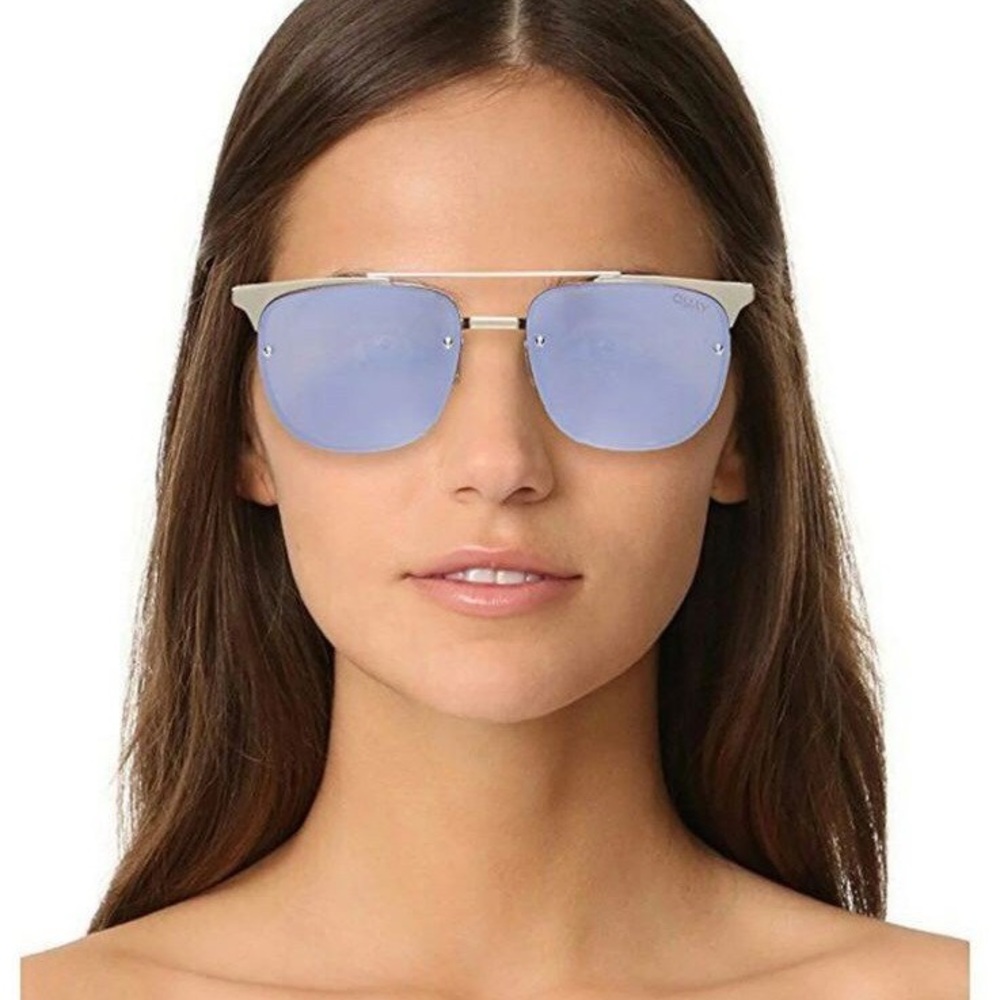 QUAY Private Eyes 55mm Sunglasses